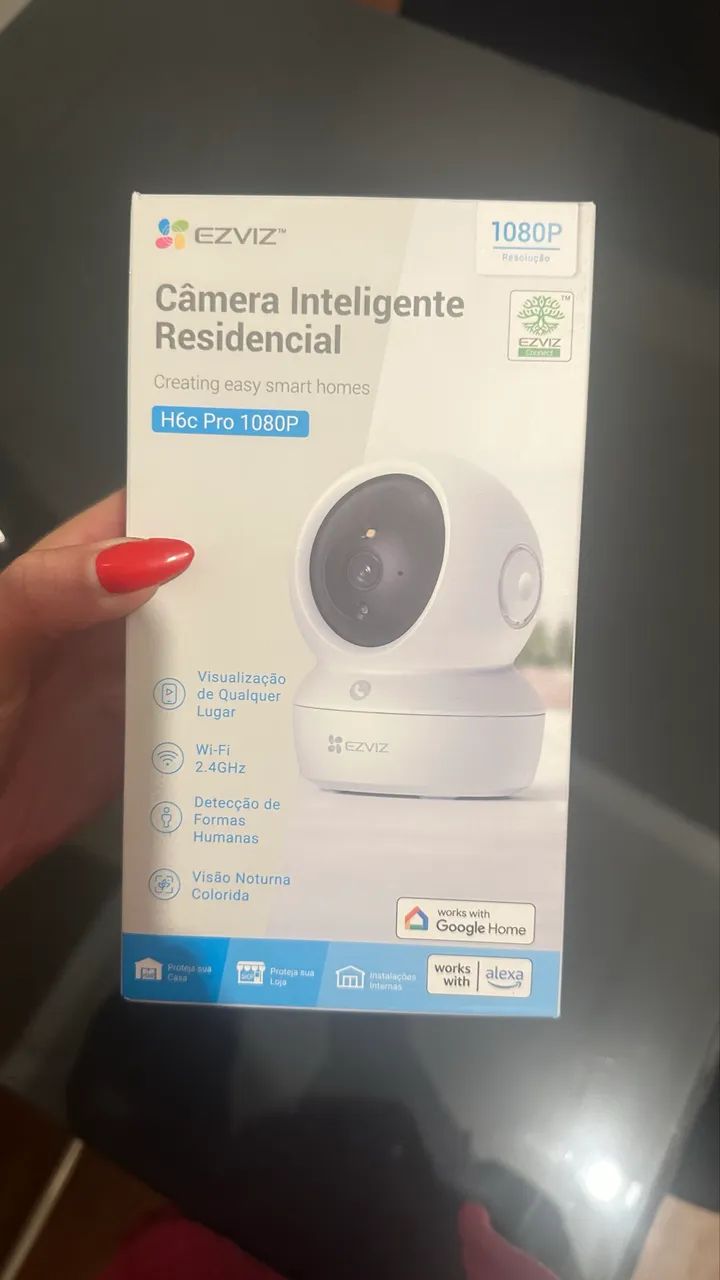 Câmera Wi-Fi Nova com NF