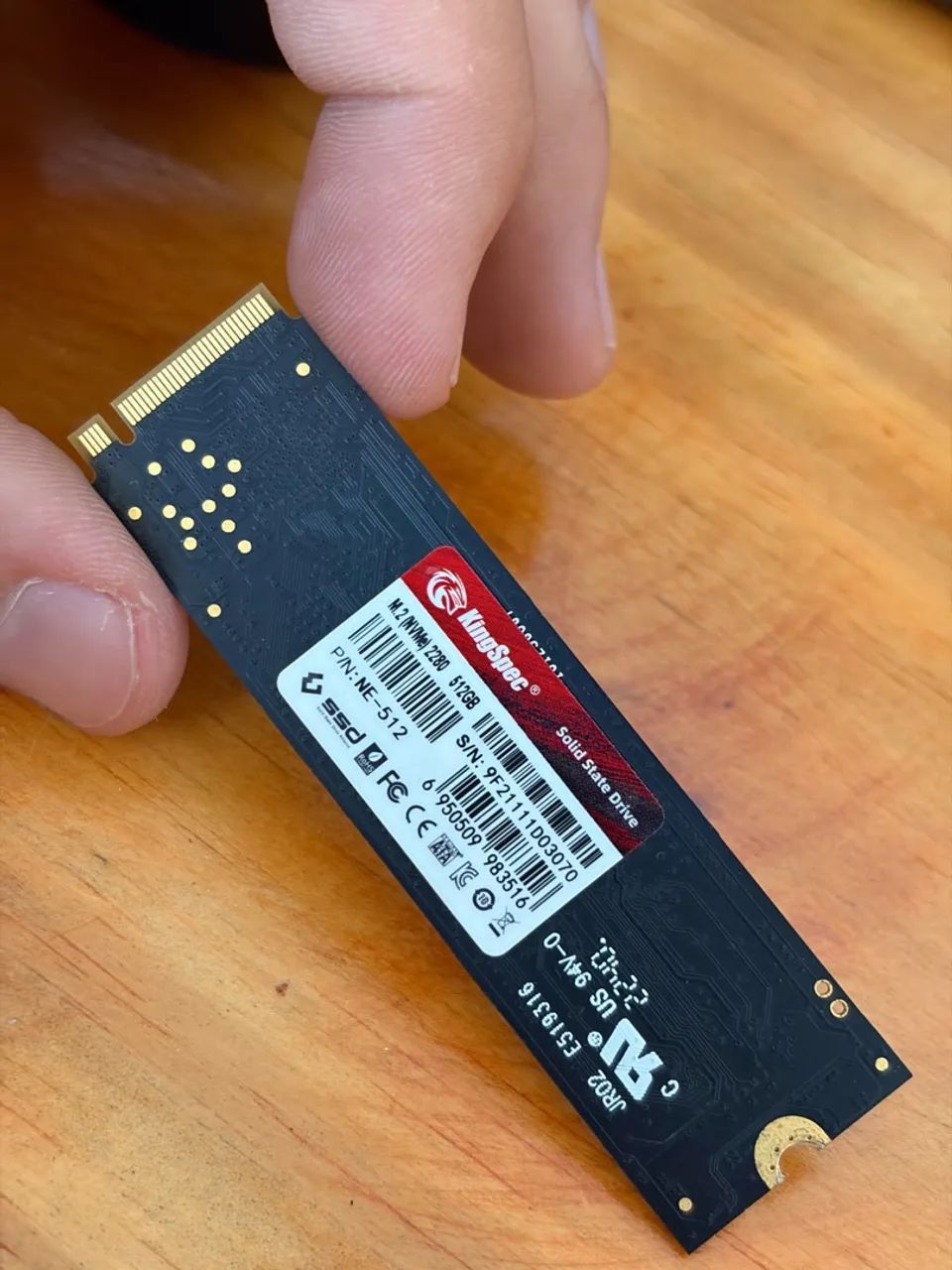 Vendo ou troco NVME 512 - Foto 2