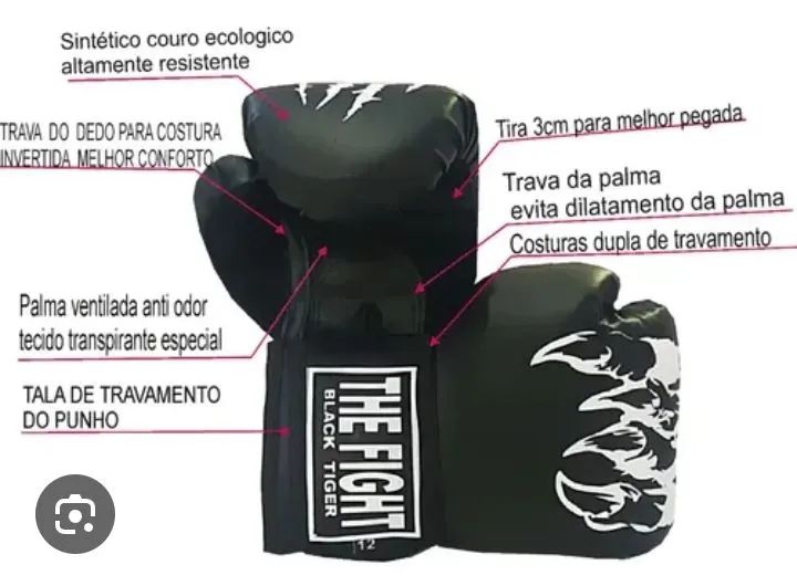 Vendo luva e caneleira  - Foto 3