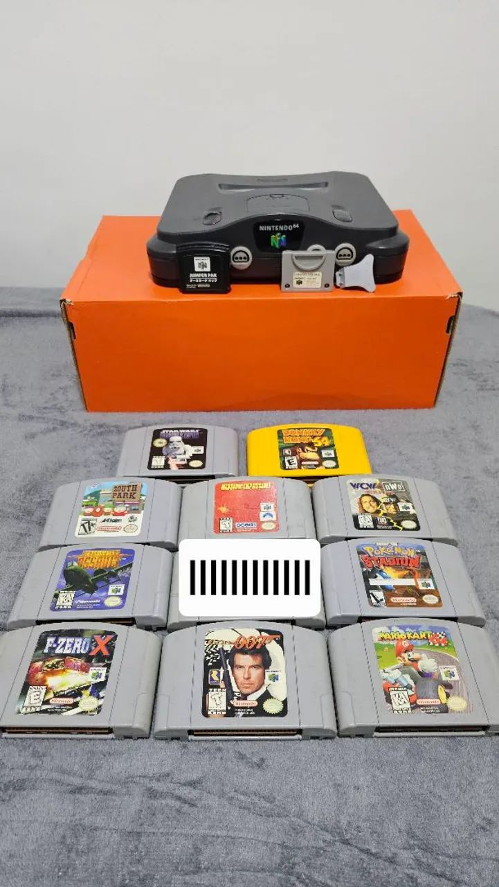 Nintendo 64 + Jogos Originais - Consoles de Vídeo Game - Santo