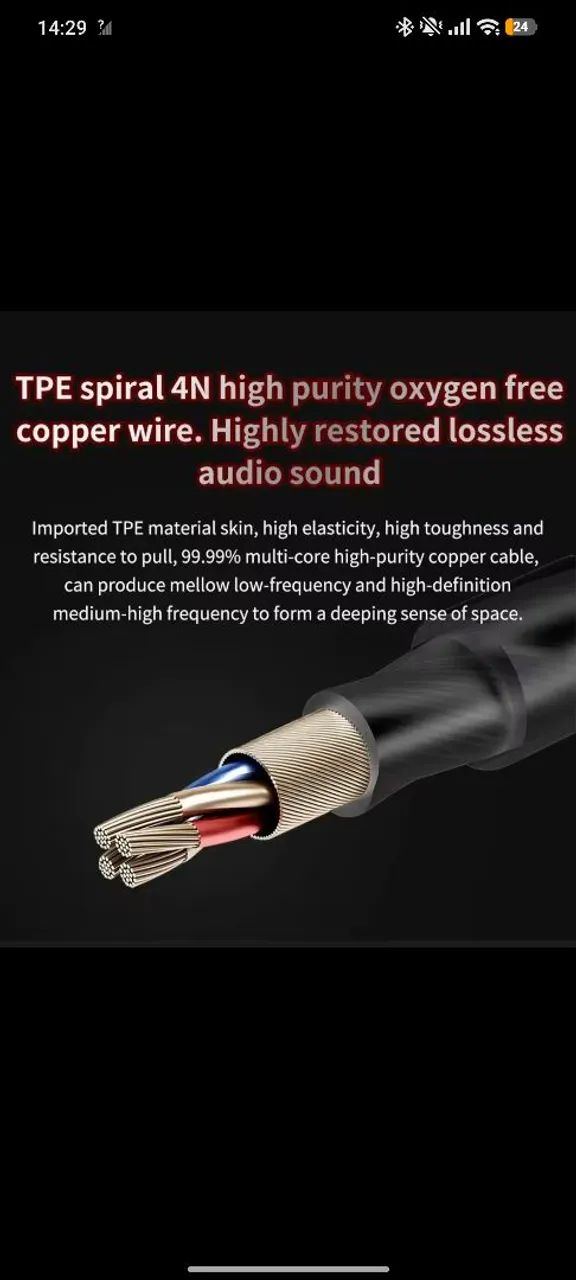 Fone intra auricular QKZ AK6 - Foto 4