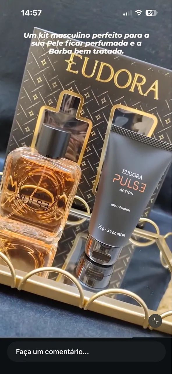 Kit de perfume masculino dia dos Pais pronta entrega - Foto 2