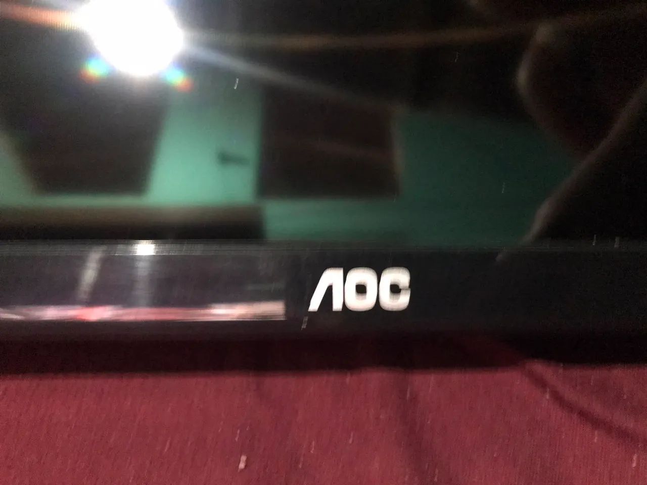Vendo 2 TVs AOC   para retirada de peças  - Foto 5