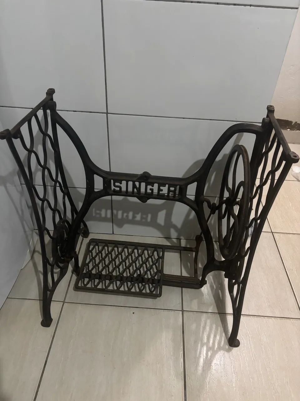 Pé de máquina