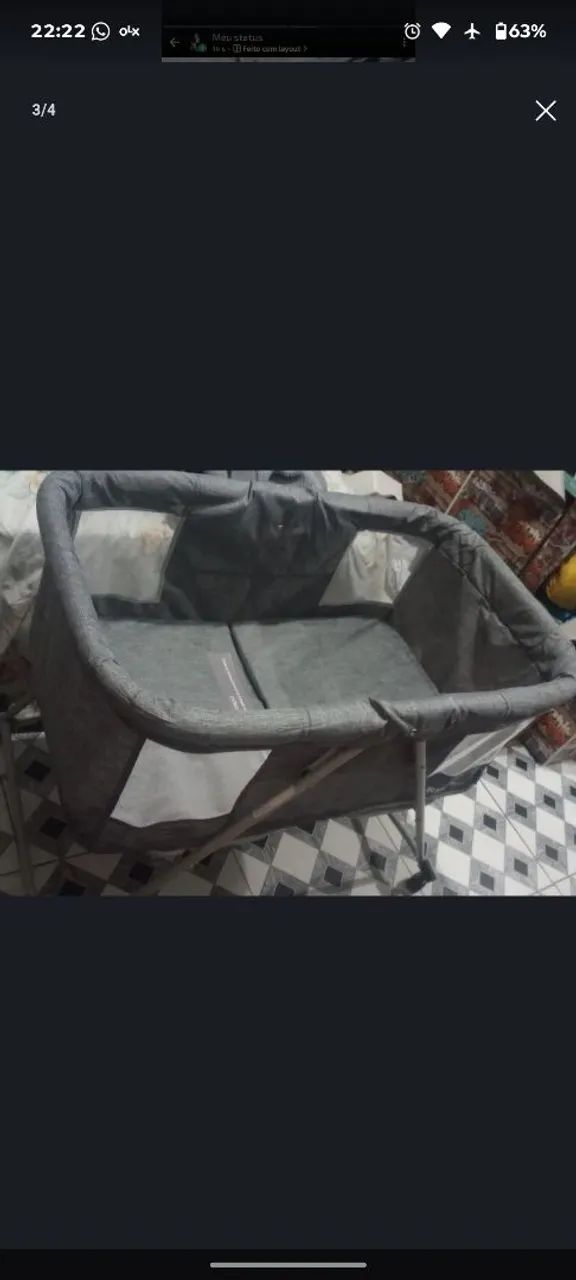 Berço portátil kababy