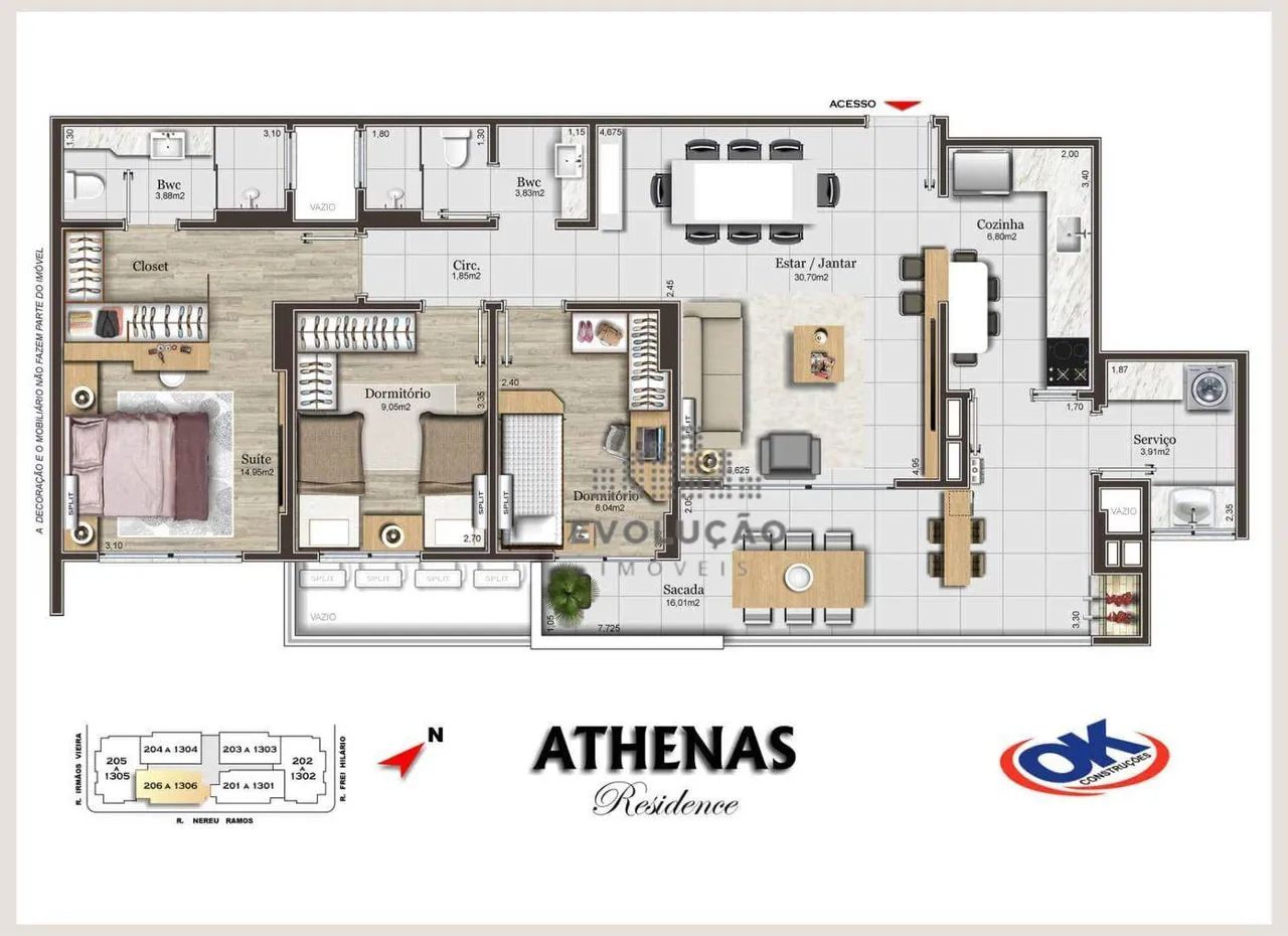 Apartamento de alto padrão entregue recentemente no coração de Campinas - Foto 8