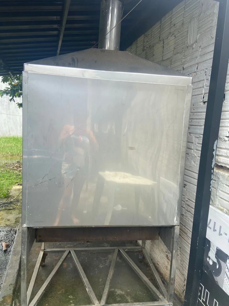 Churrasqueira grande de inox - Foto 2