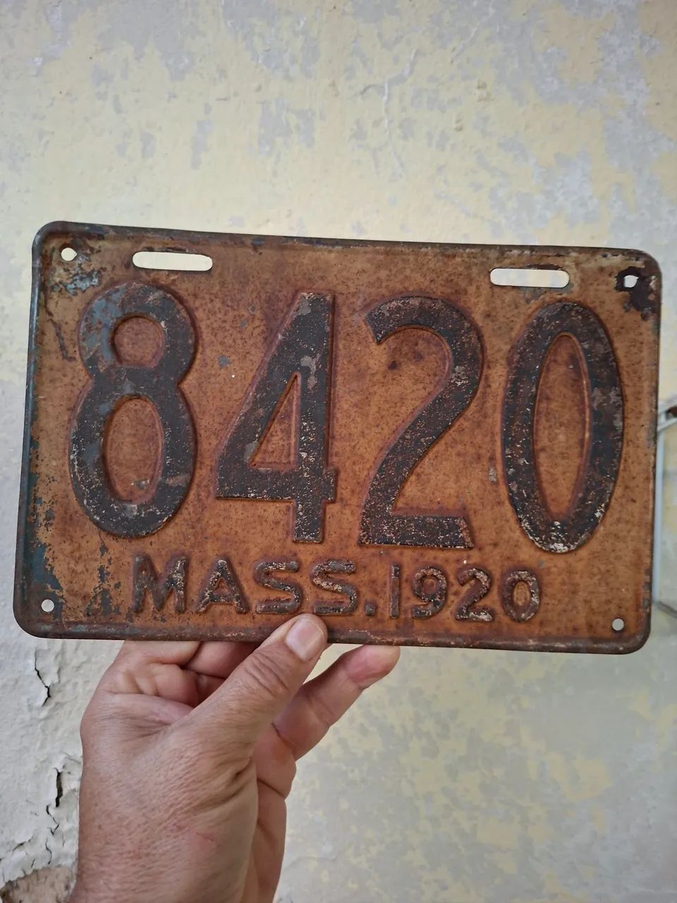 Placa antiga