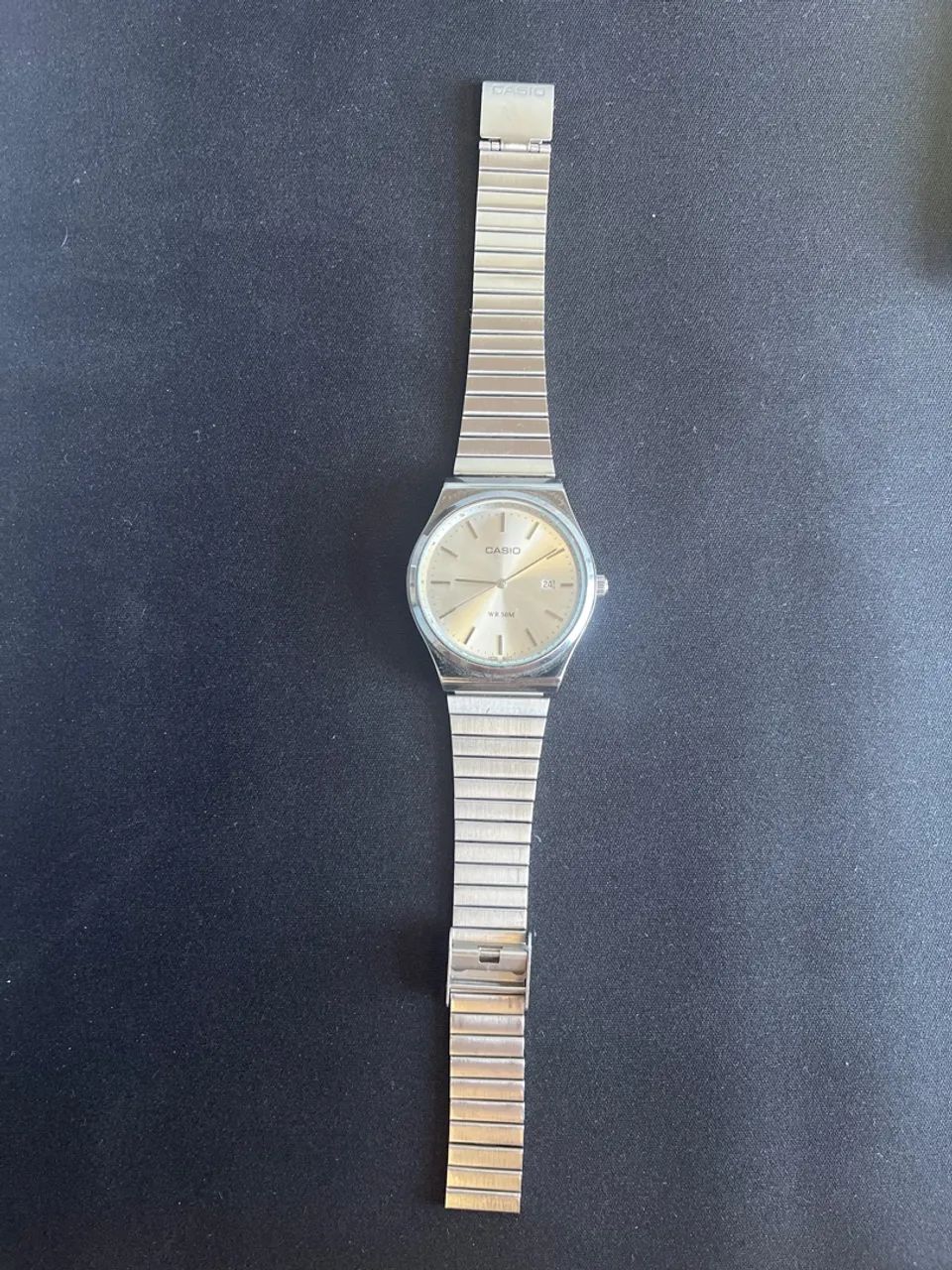 Relógio Casio prata