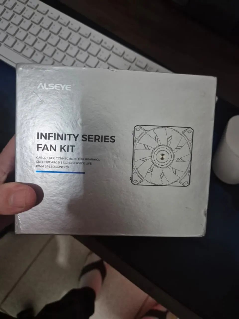 Ventoinhas ARGB 120 KIT com 3 novo na caixa - Foto 2