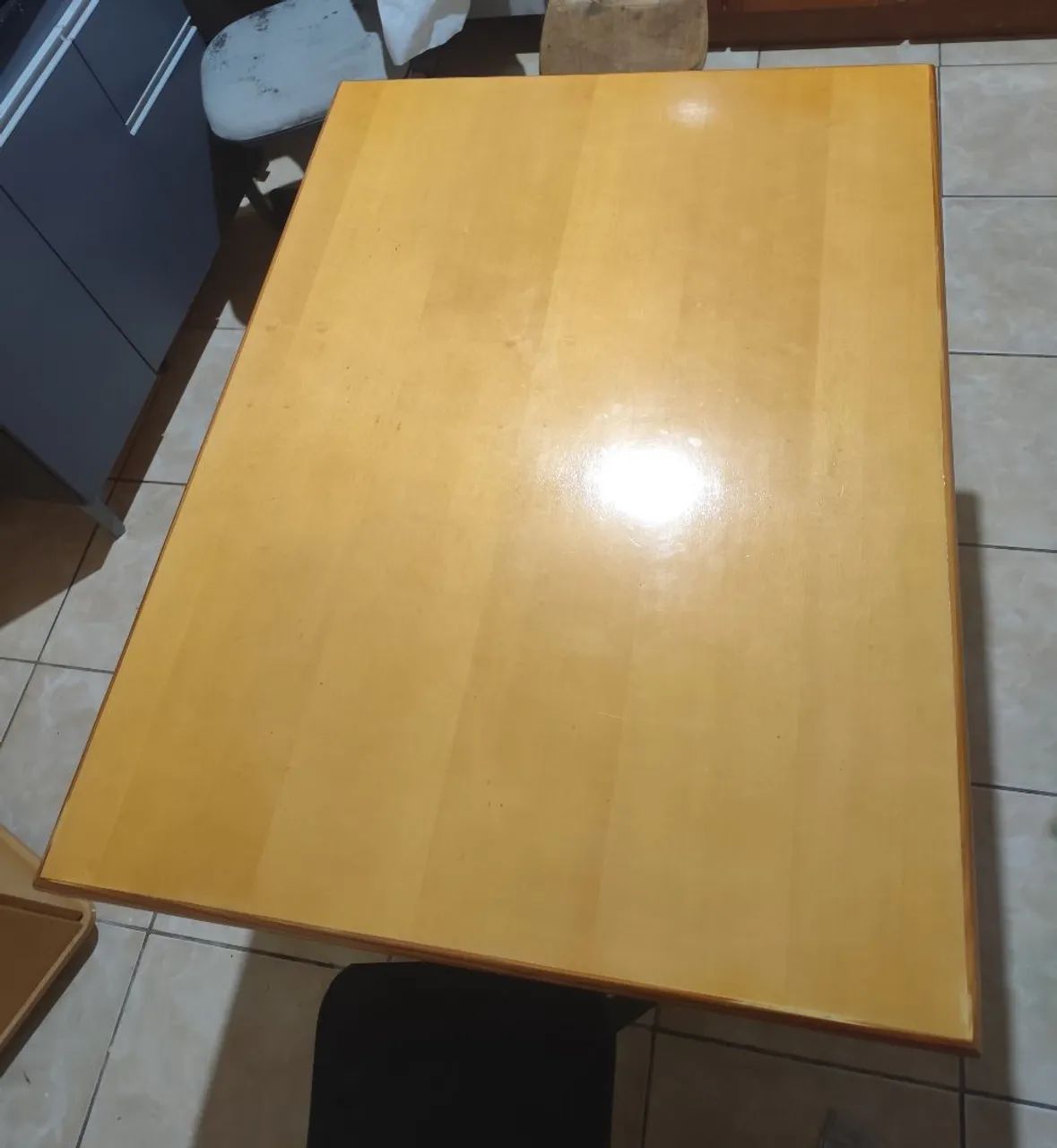 Mesa de Madeira 4 Lugares - Foto 4