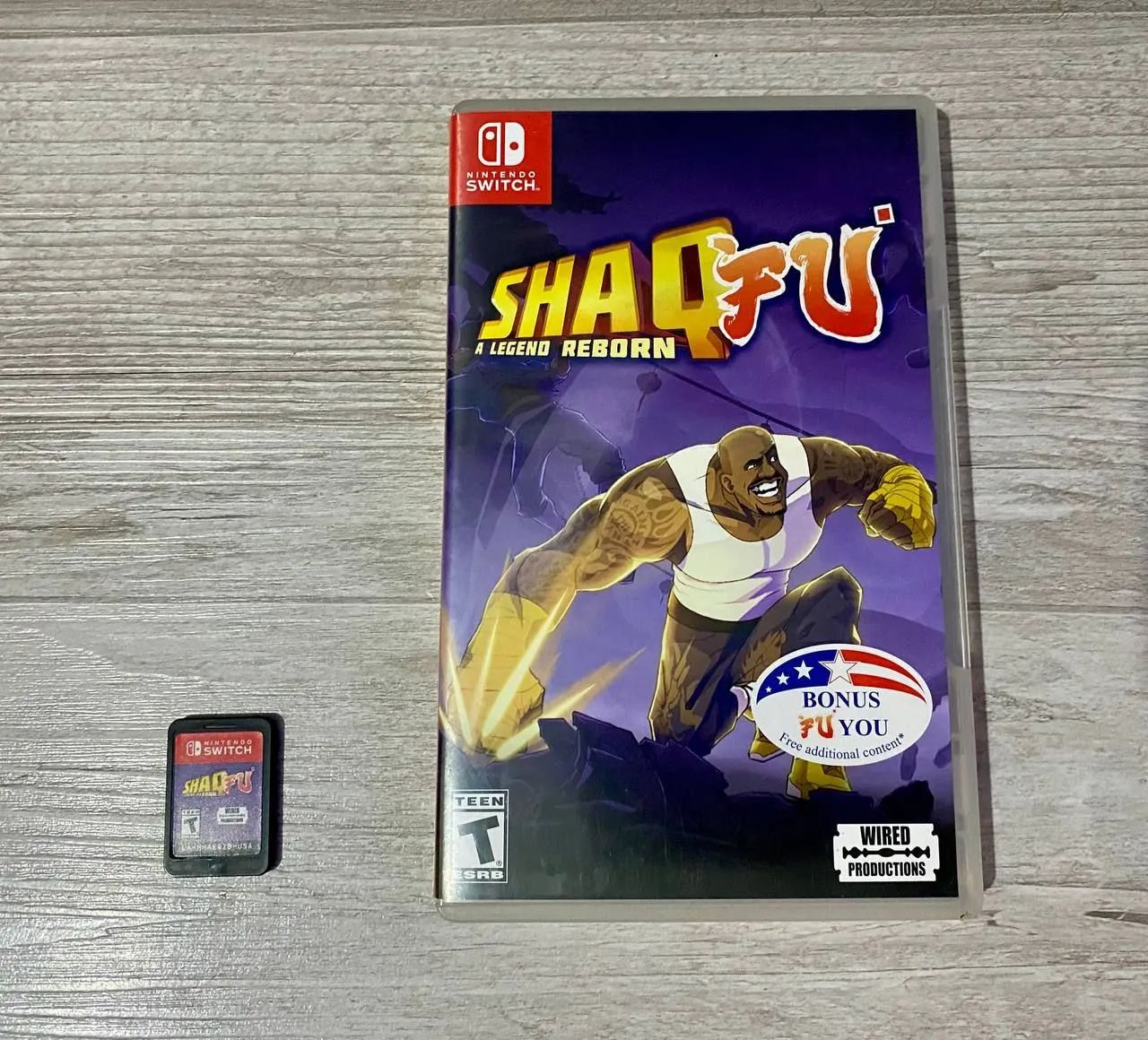Nintendo Switch - Shaq Fu Raro Aproveite