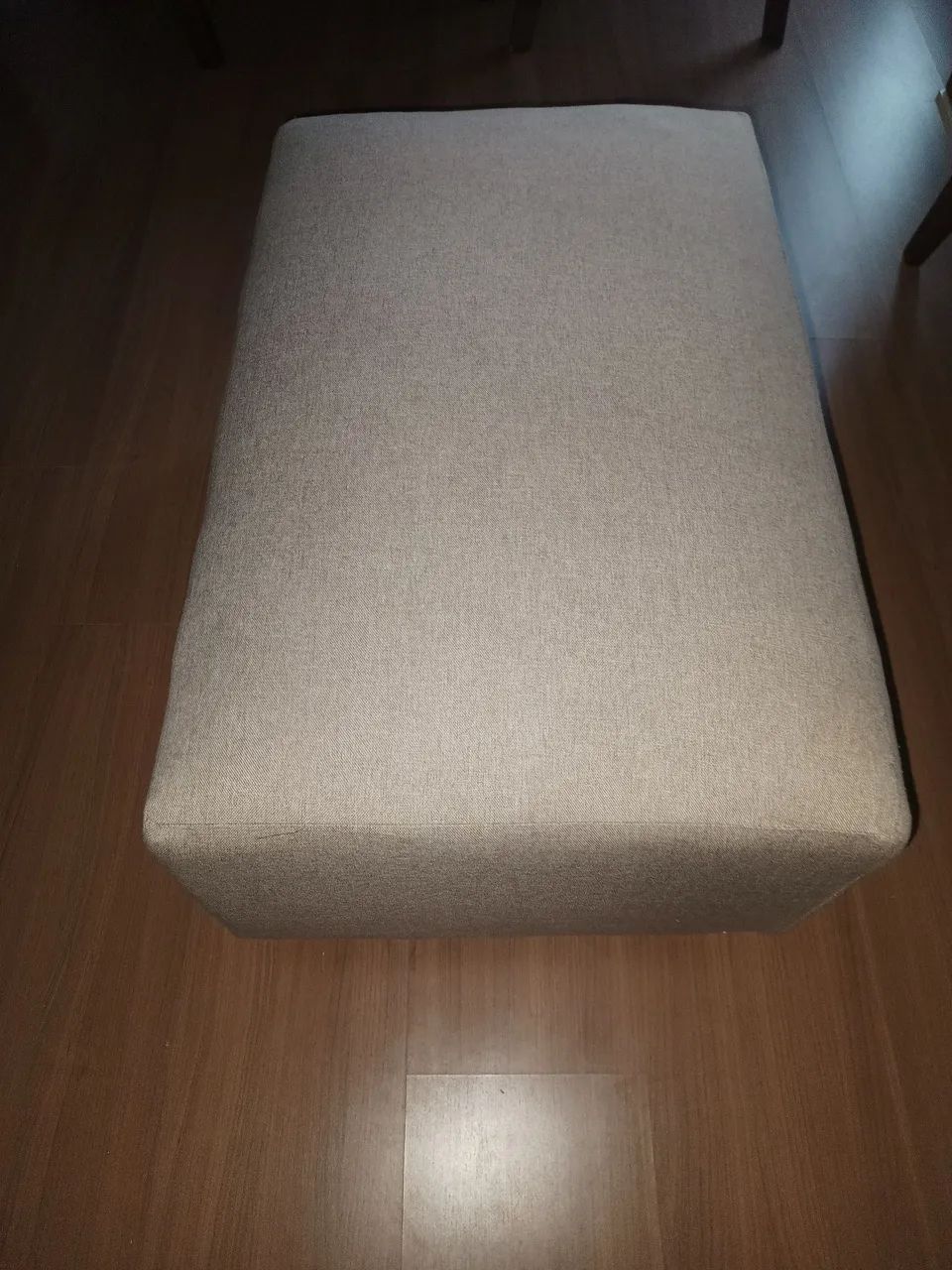 Puff retangular linho  - Foto 2