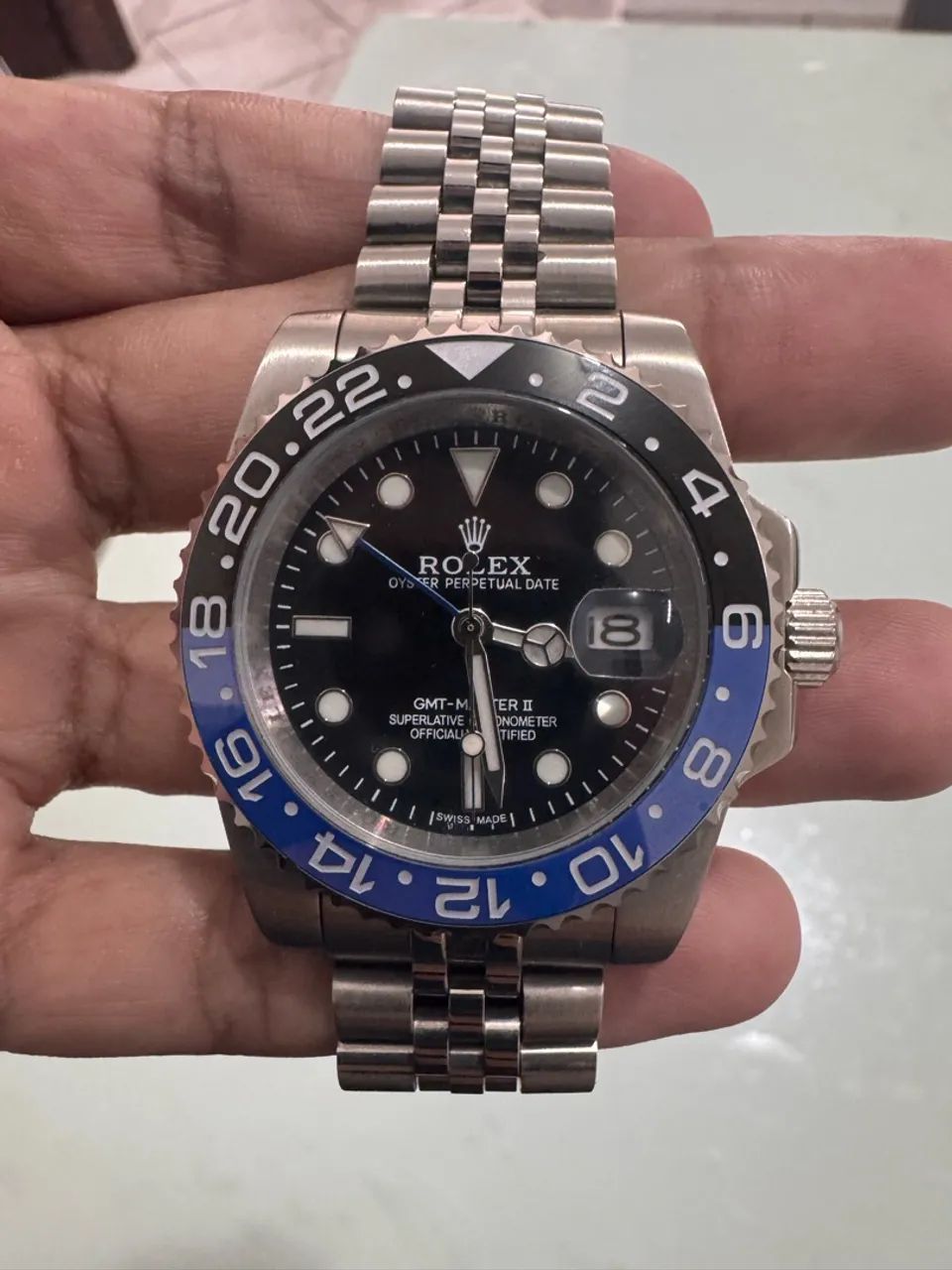 Rolex GMT-MASTER II PREMIUM AAA+ Automático em Aço 904L - Foto 3