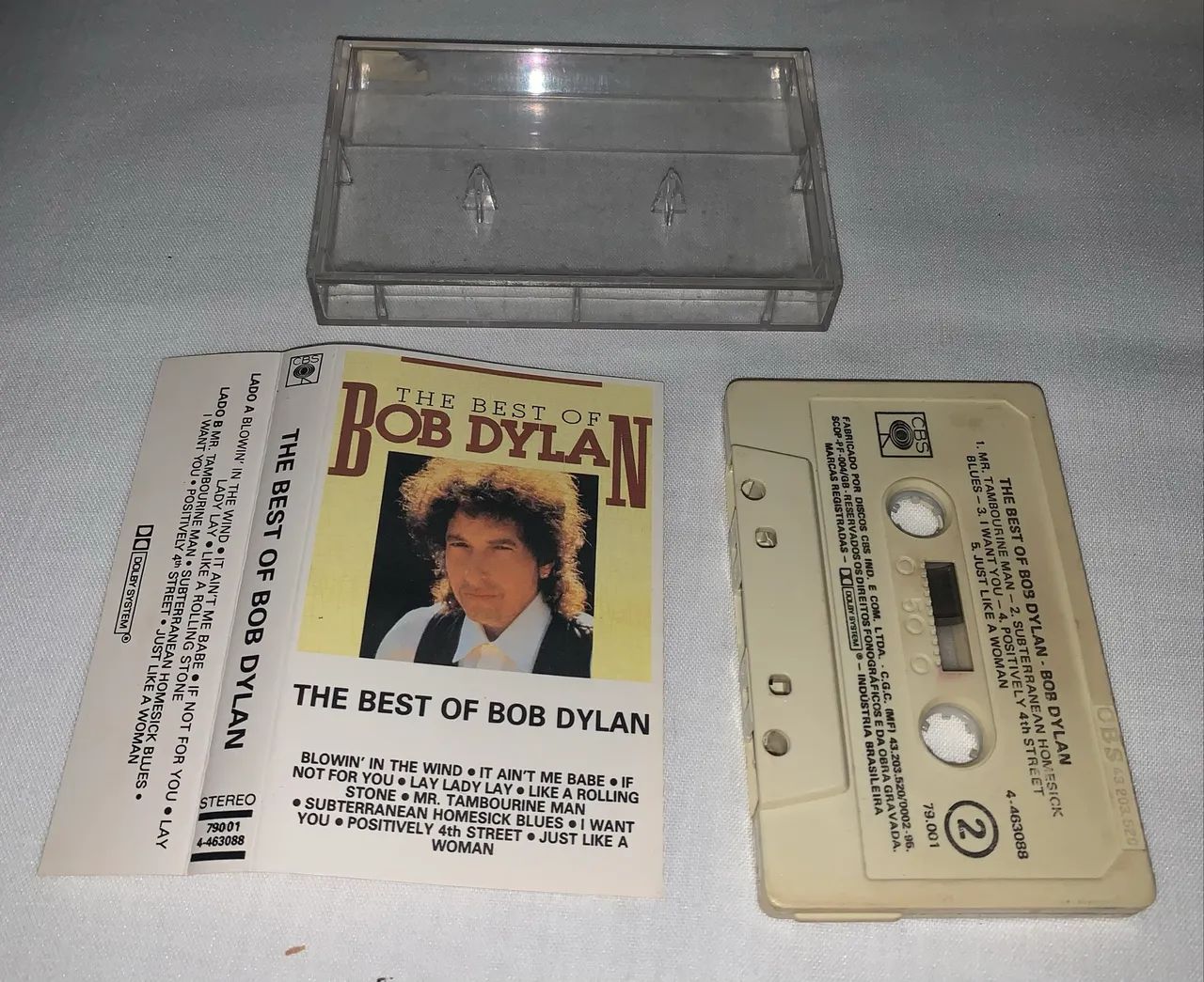 Fita K7 Cassete Bob Dylan ótimo estado raridade - Foto 2