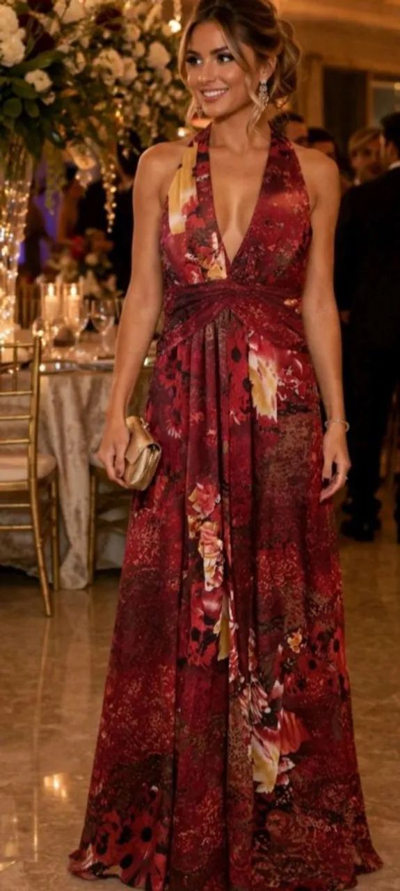 Vestido de luxo 