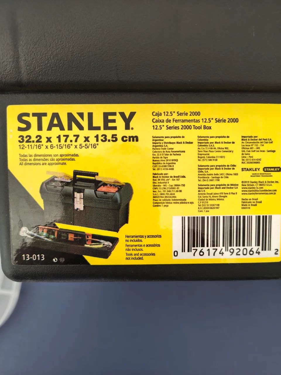 Caixa ferramentas Stanley  - Foto 2