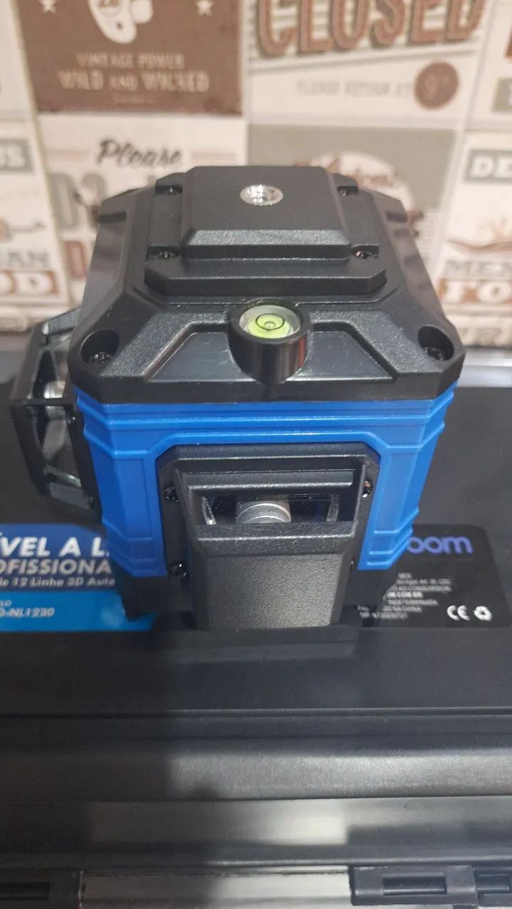 Nível a Laser Profissional 12 Linhas + Tripé - Foto 4
