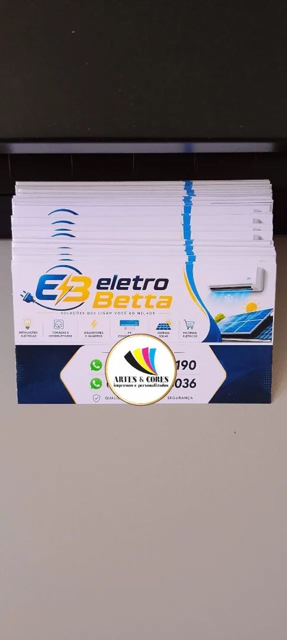 Panfleto e cartão de visita  - Foto 5