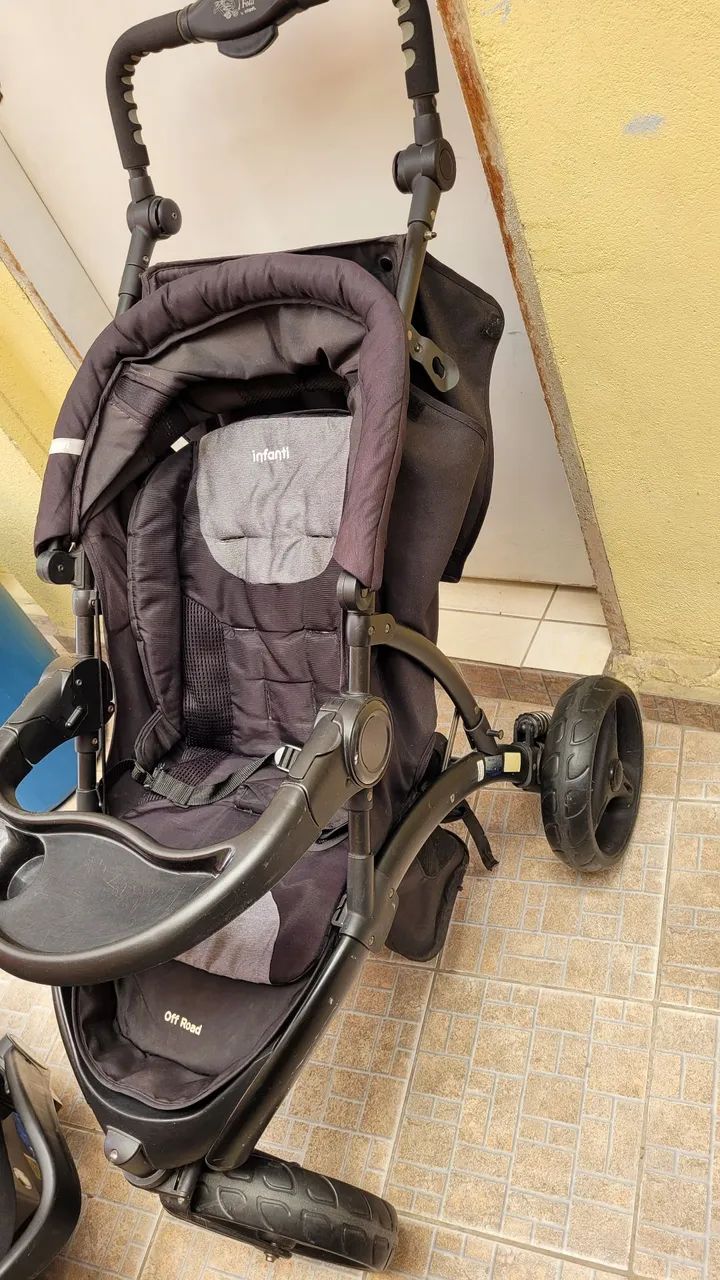 Carrinho bebê modelo of road. Carrinho bebê para andar na rua. - Foto 2