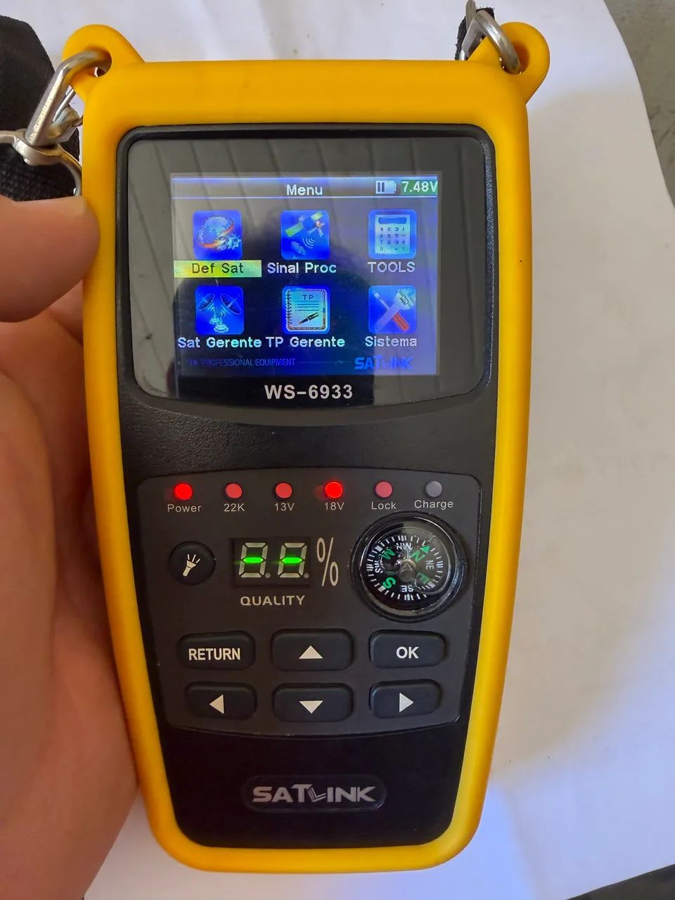 Localizador de satélite satlink