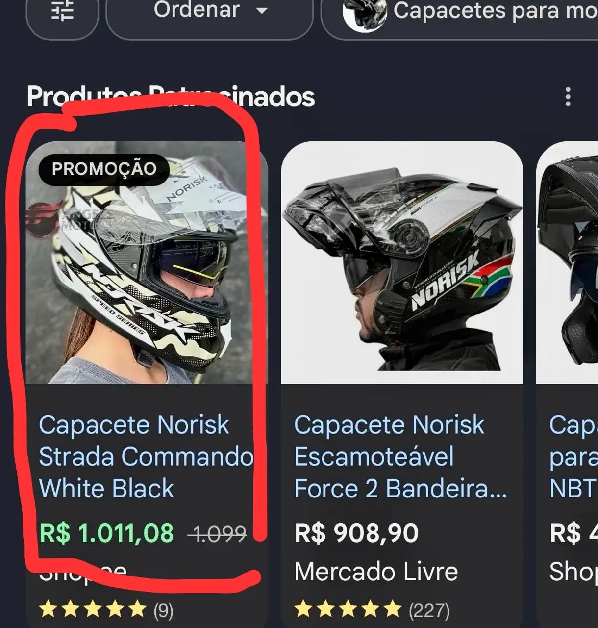 CAPACETE NORISK - Foto 3