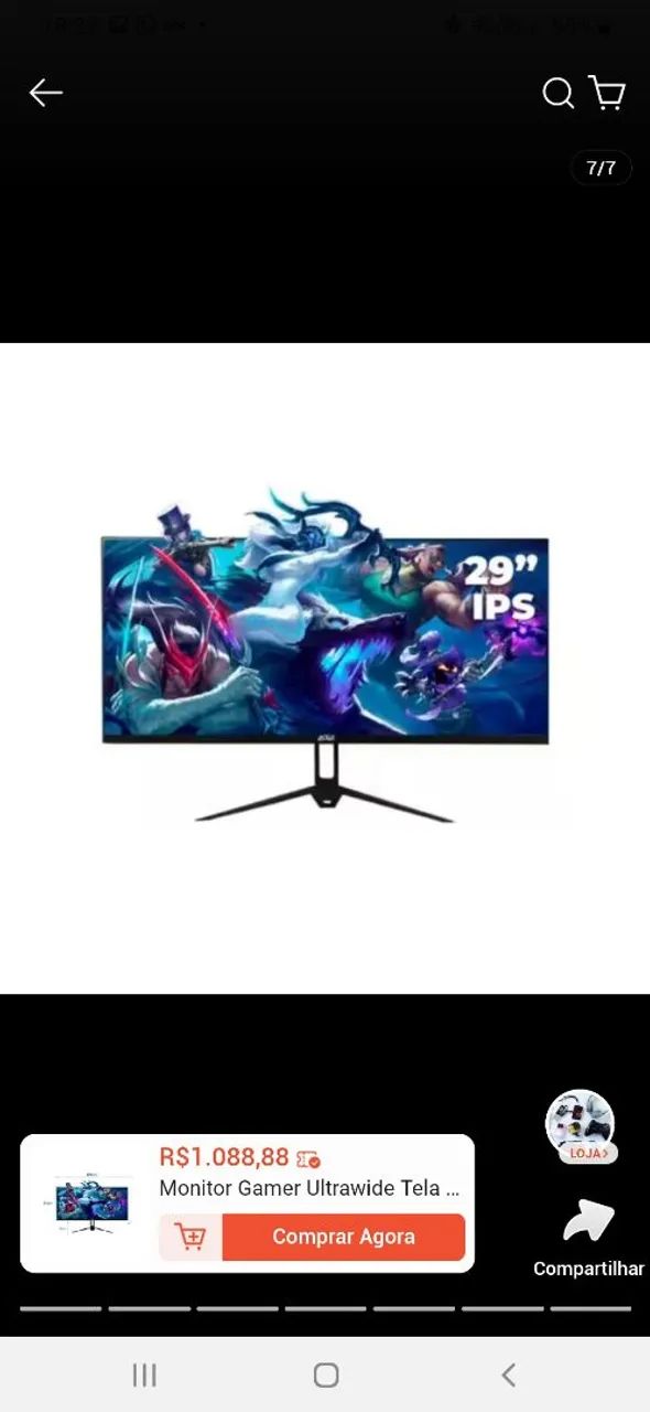 Monitor gamer ZINNIA uw29 ultrawide  - Foto 3