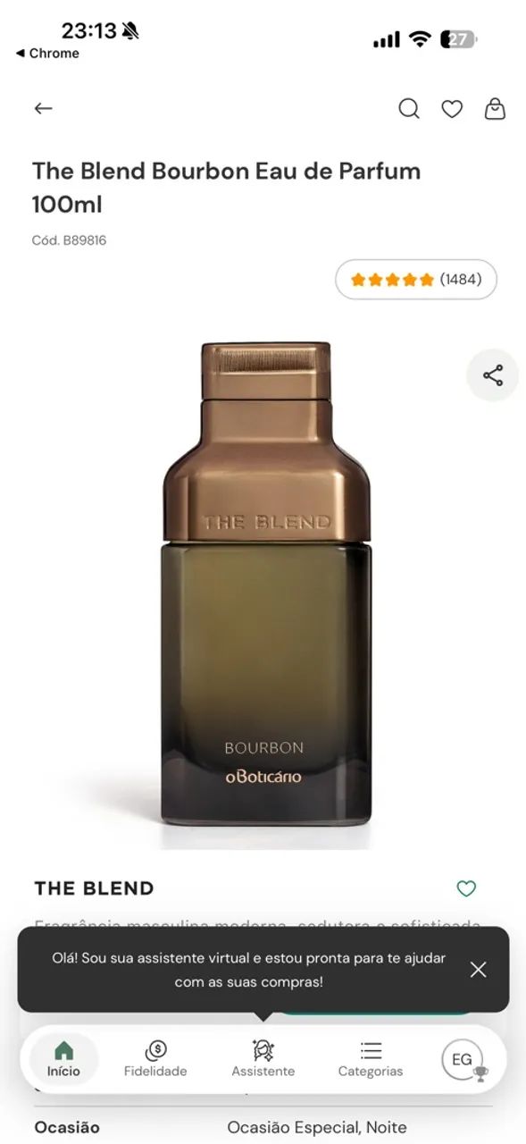 The Blend Bourbon - Boticario 