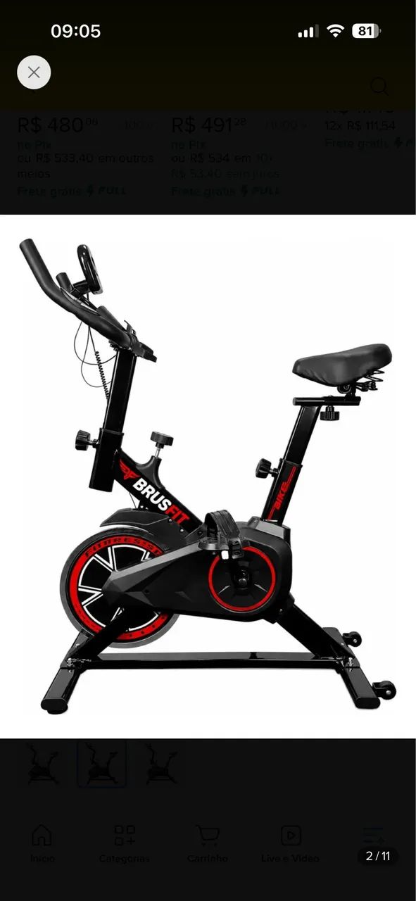 Bicicleta Ergométrica 