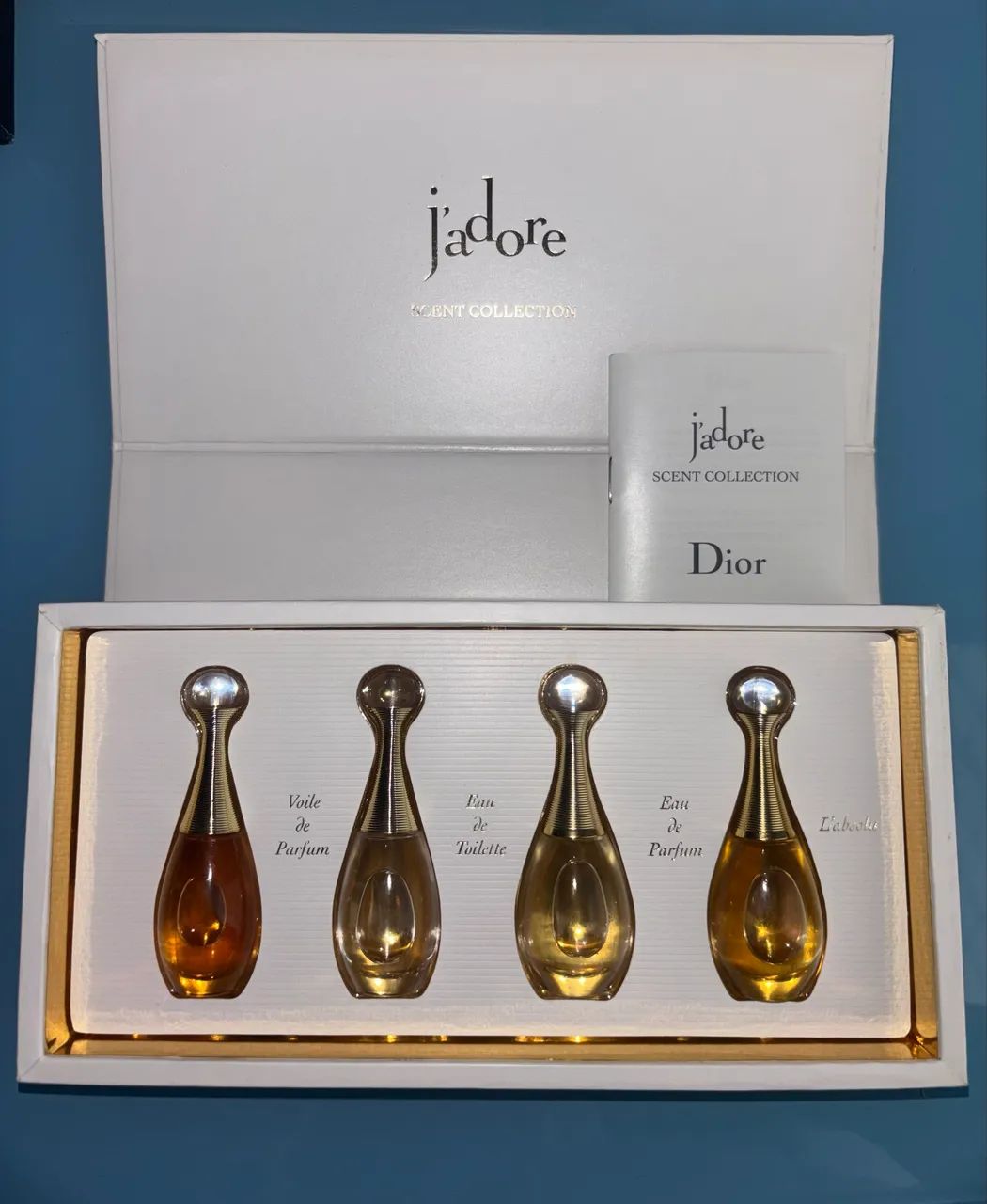 Dior J?adore Scent Collection - 4 Perfumes Femininos - 4ml cada
