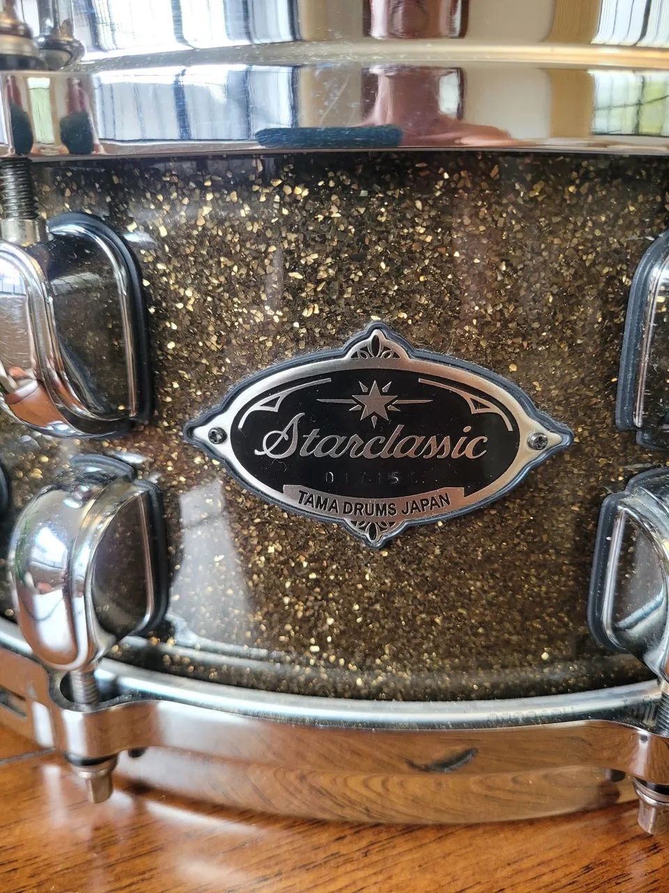 Caixa Tama Starclassic birch/bubinga 14x 5,5 made in Japan