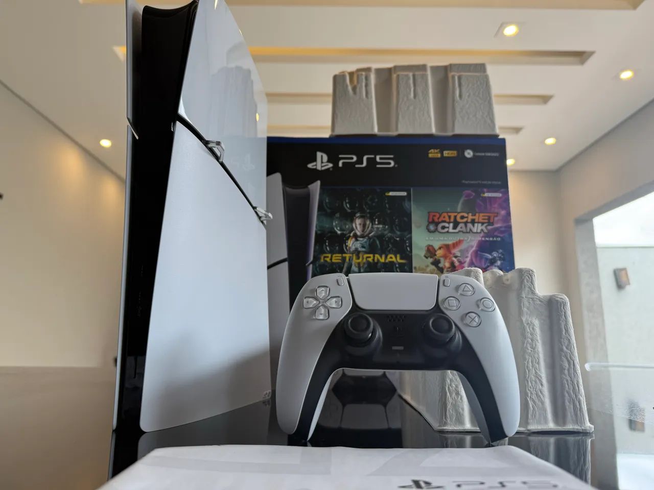 PS5 slim 1TB _ Digital - Aceito trocas / Parcelo 