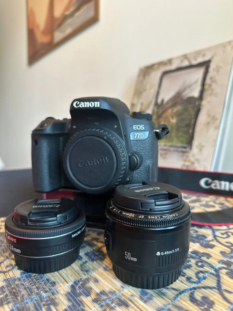Câmera Canon 77D - Foto 2