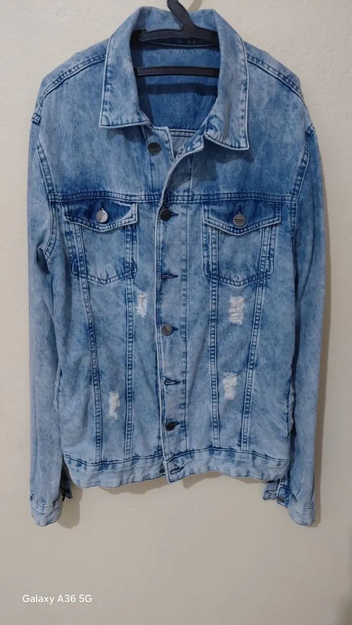 Camisa Jaqueta jeans e camisa polo  - Foto 3