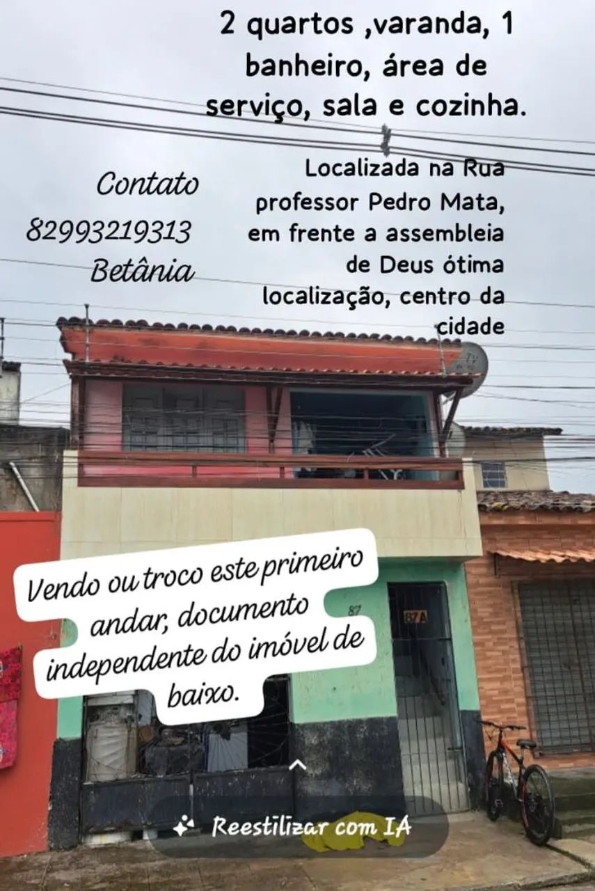 Vendo casa no Centro de Matriz de Camaragibe,AL
