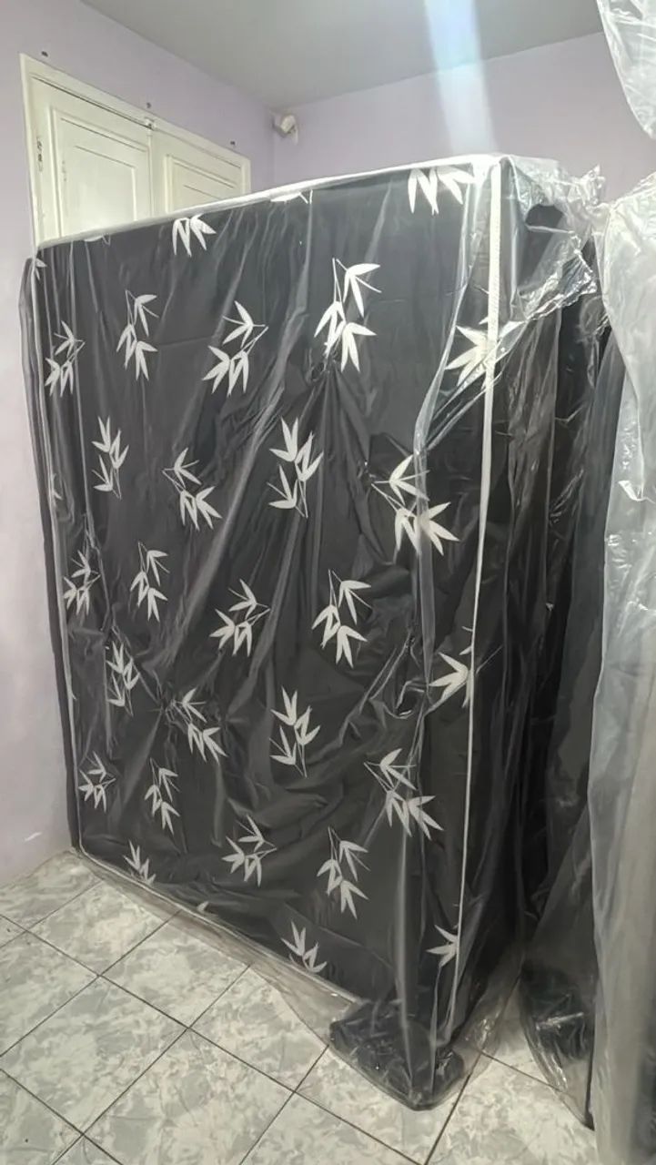 Cama box casal