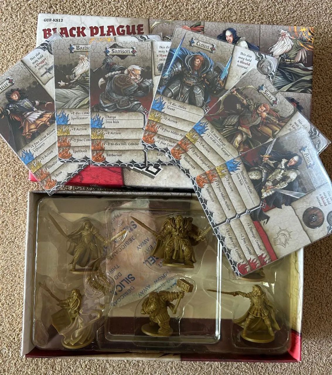 Zombicide Black Plague Ultimate Survivors  - Foto 2