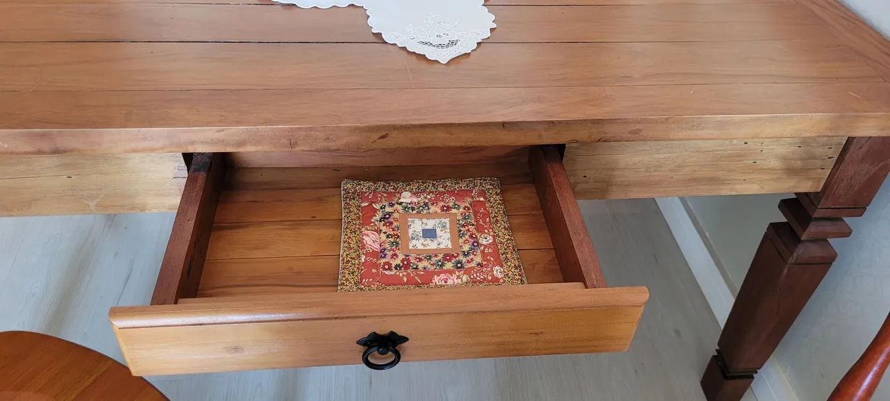 Mesa madeira  - Foto 4