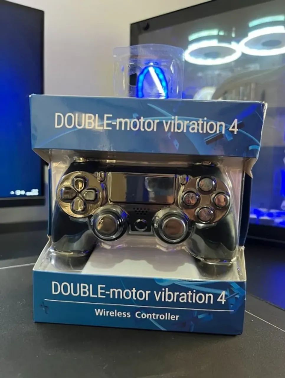 Controle PS4 Sem Fio - Vibração Dupla - Novo Lacrado 