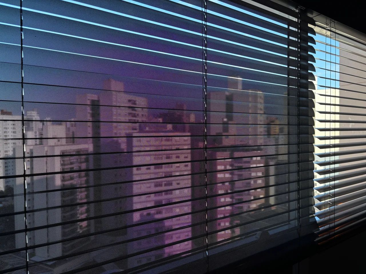 Cortina Semi-Blackout Preta - Conjunto