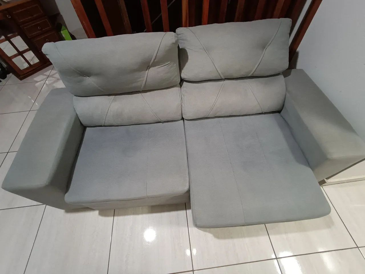 Vendo sofá retrátil e reclinável. - Foto 2