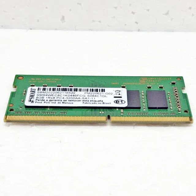 Memória RAM 8GB DDR4 3200 SMART Para Notebook - Foto 2