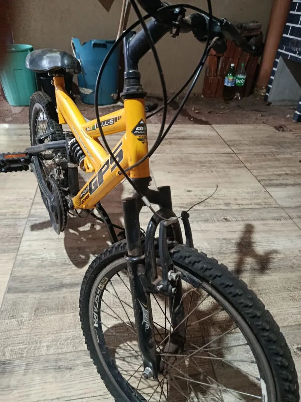 Bicicleta aro 20 18 marchas com amortecedor traseiro  - Foto 3