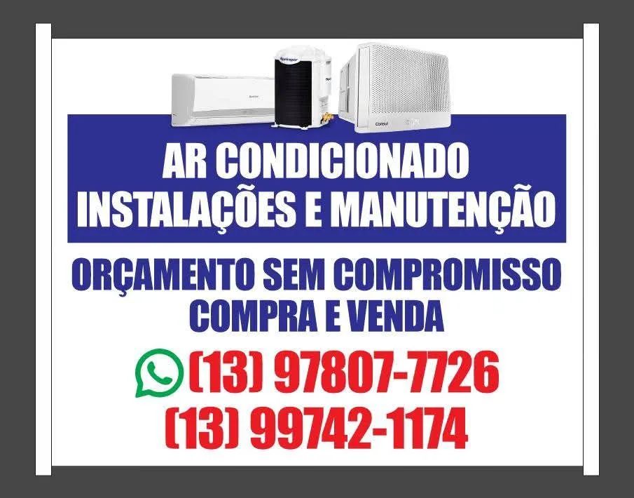 Instalação e manutenção de ar condicionado orçamento sem compromisso