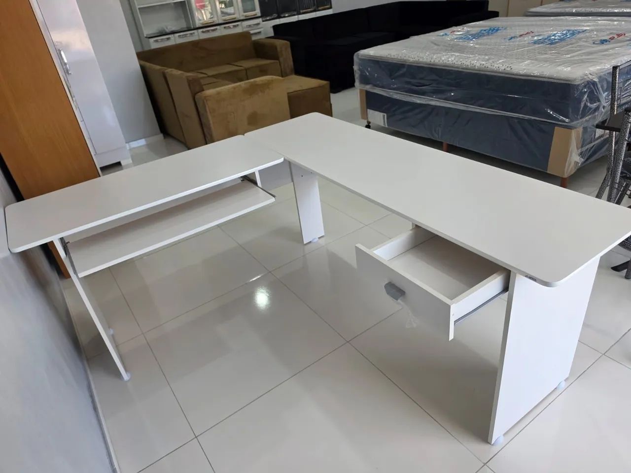 MESA L PARA ESCRITÓRIO NOVA - Foto 5
