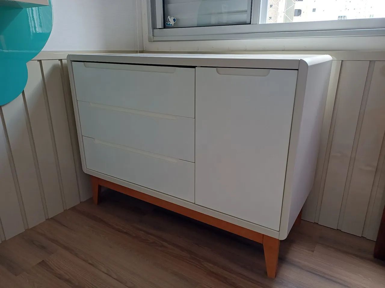 Cômoda BO 3 gavetas e porta - Foto 2