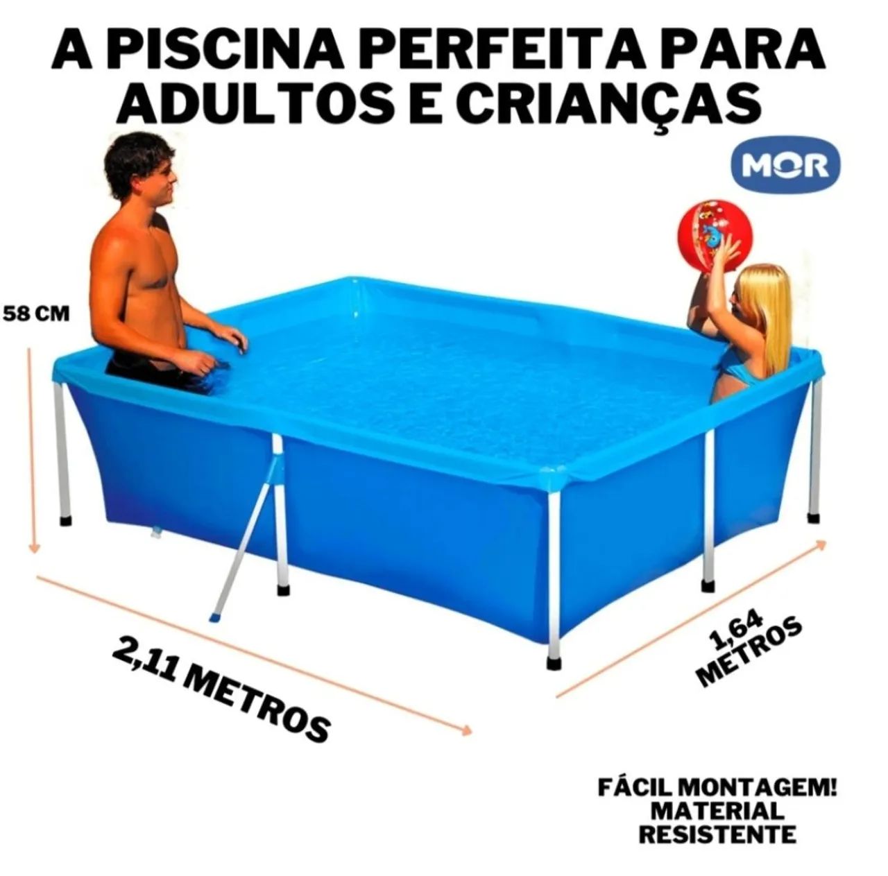 Piscina 2000 litros MOR - NOVA - Foto 2