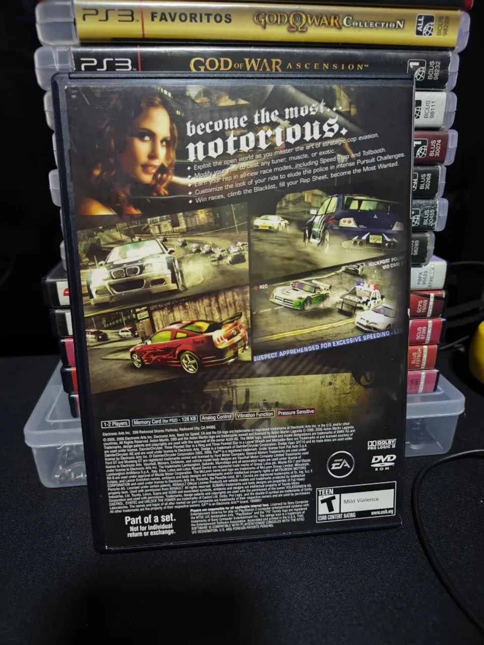 Need for Speed Most Wanted PS2 Original - Jogos de Vídeo Game