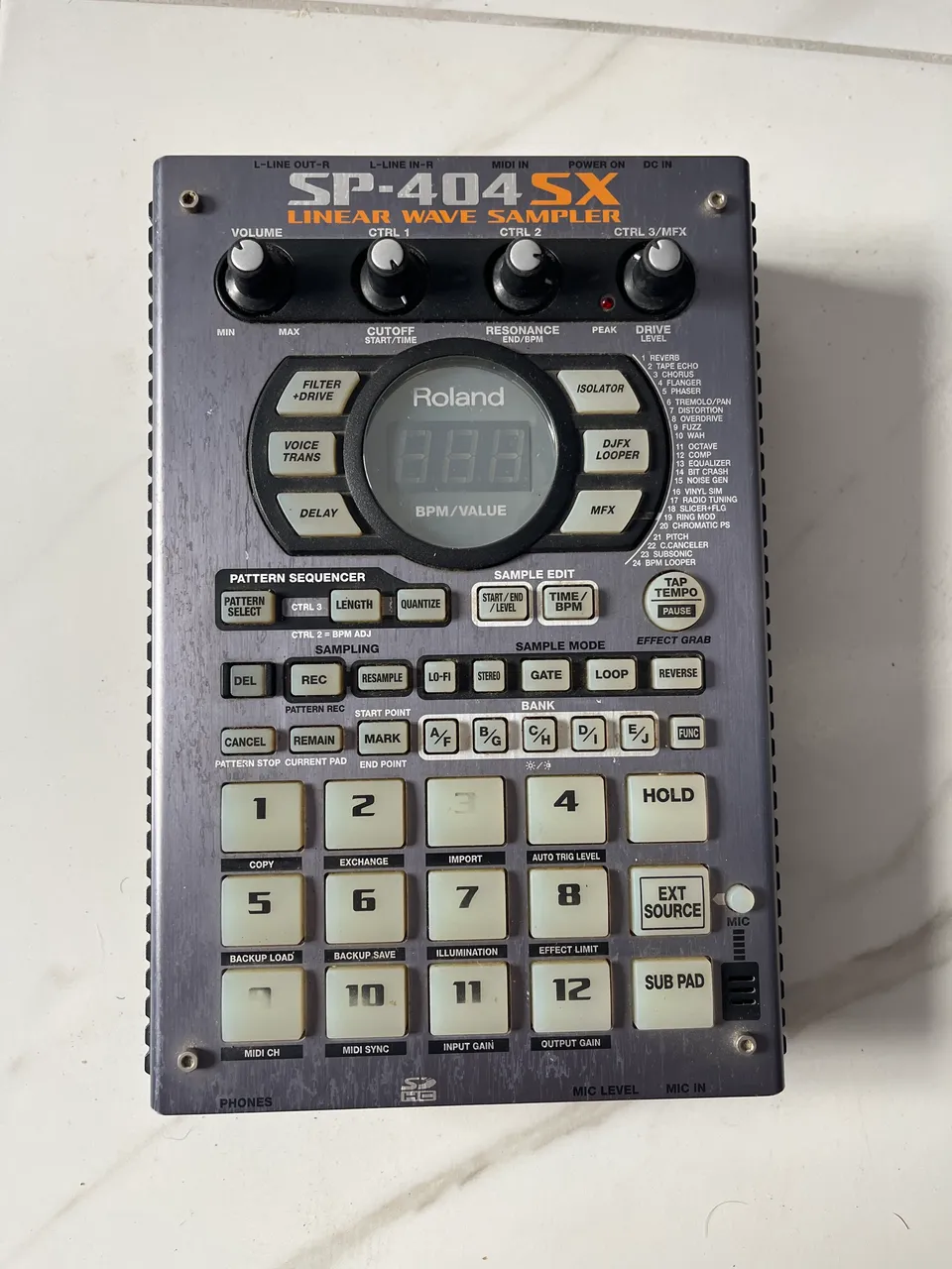 Roland SP404sx - Instrumentos musicais - Santa Delmira, Mossoró