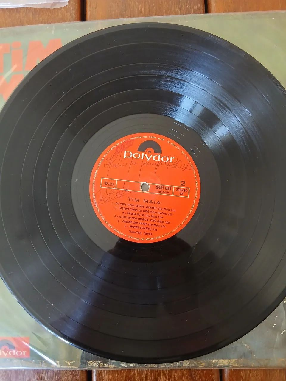 Lp tim Maia 1973 usado  - Foto 3
